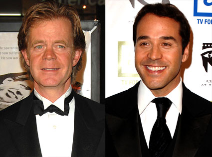 William H. Macy, Jeremy Piven William H. Macy, Jeremy Piven